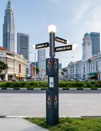 Smart directional sign